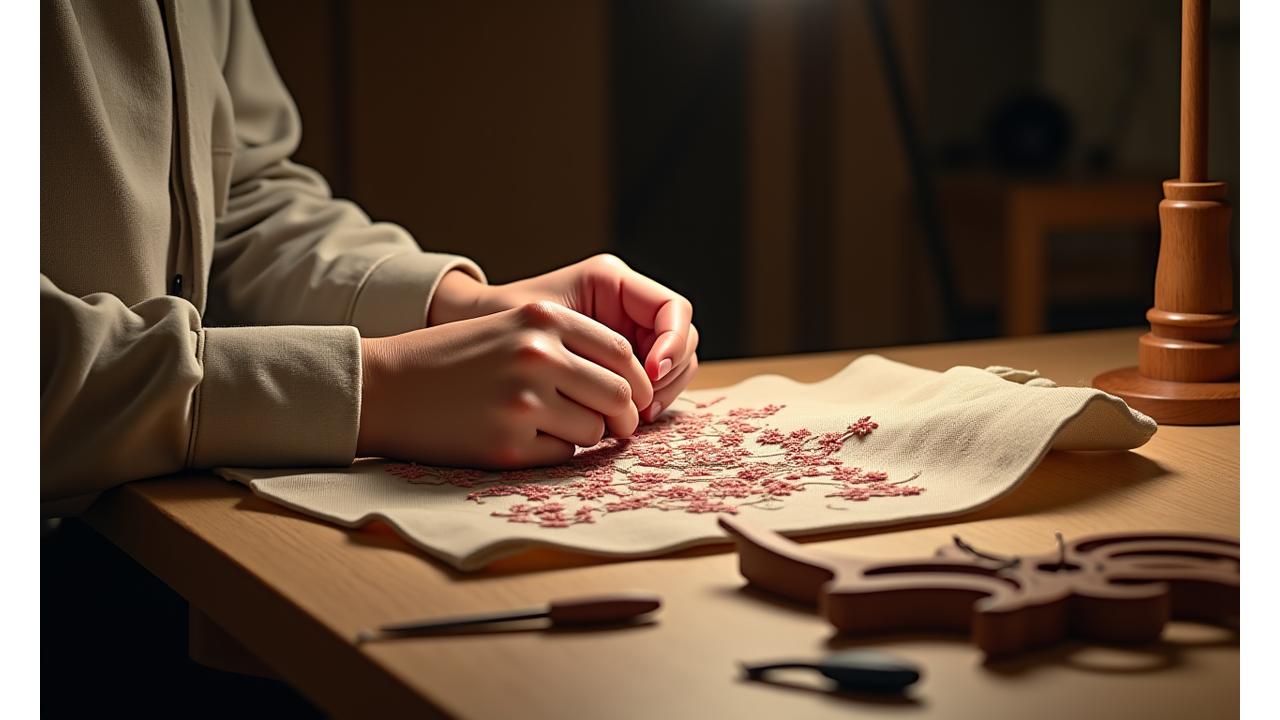 나비 아티산 장인들의 수공예 작업 공간