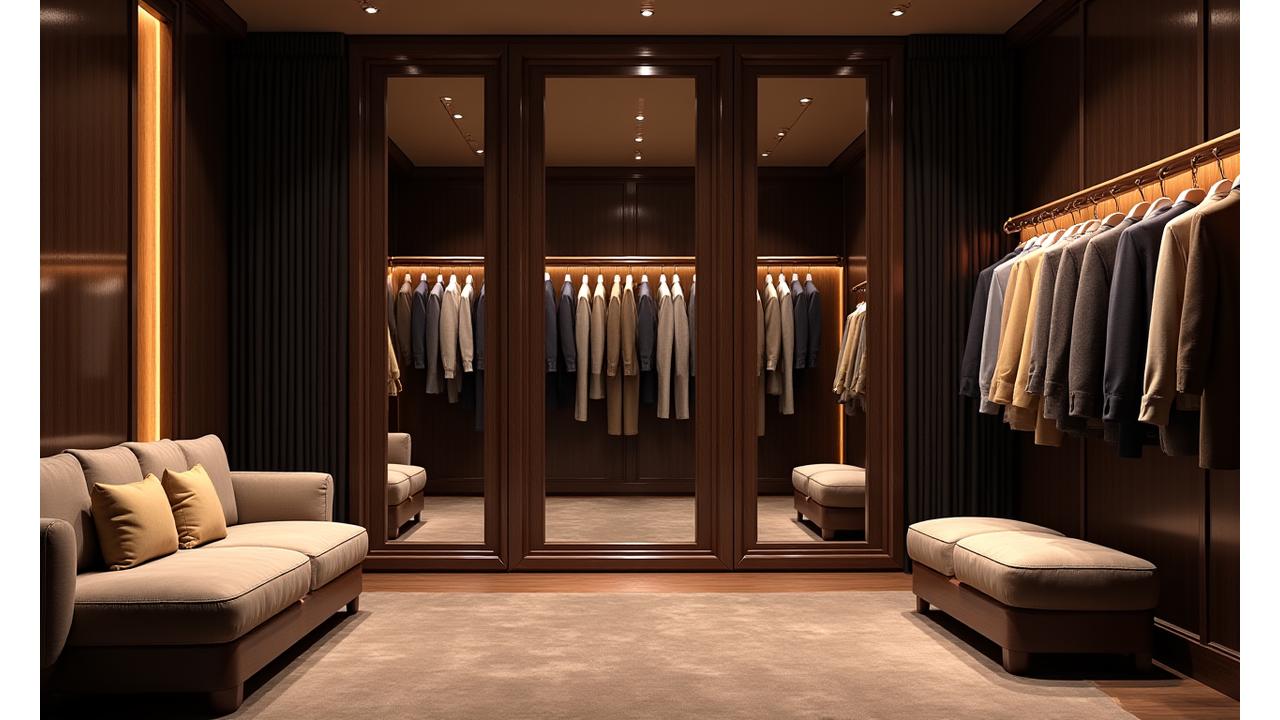 나비 아티산 프라이빗 피팅룸 내부